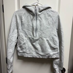 lululemon athletica Gray Hooded Scuba